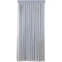 Maximex Fliegenvorhang grau/weiß 90 x 200 cm
