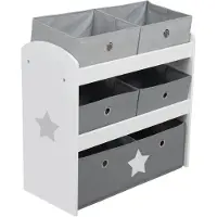 Roba lagerschrank Stars junior 63,5 x 30 x 60 cm Holz 6-teilig