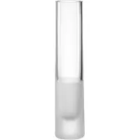 Leonardo Dekovase "NOVARA satiniert", transparent (satiniert), B:5,2cm H:24cm T:5,2cm Ø:5,2cm, Glas, Vasen, Dekovase