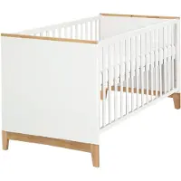 Roba Kombi-Kinderbett 'Finn', höhenverstellbar, mitwachsend, 3 Schlupfsprossen, 70x140 cm, umbaubar