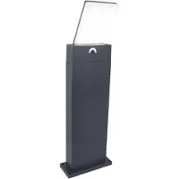 Lutec Modern garden lamp Pano anthracite