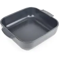 Peugeot Auflaufform Appolia Quadratisch Grau 23 cm