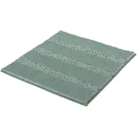 Kleine wolke Badematte "Monrovia", rutschhemmend beschichtet, fußbodenheizungsgeeignet, Badteppich, Uni Farben, gestreift, aus Mikrofaser, waschbar