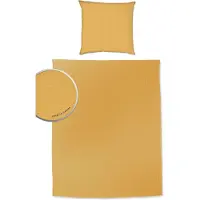 Hahn Summer Set Bettwäsche Gold 150x200 cm + 80x80 cm