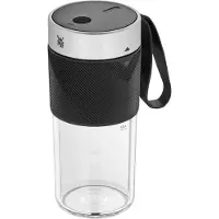 WMF KITCHENminis 0416700011, Standmixer, 0,3 l, 50 W, Schwarz, Edelstahl, Transparent