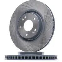 FEBI BILSTEIN Bremsscheibe 108489 Vorderachse belüftet 320mm für MITSUBISHI KIA
