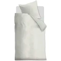 Beddinghouse Mako-Satin-Bettwäsche-Ganitur Shine Farbe Weiss Größe 135x200+80x80
