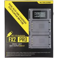 Nitecore FX2 Pro USB-Ladegerät für Fujifilm Akku NP-T125