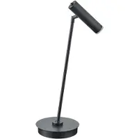 HELL Tom 50352 LED-Tischleuchte-Schwarz-mit LED (2700K)