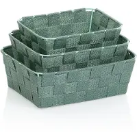 kela Aufbewahrungskorb Alvaro Green (3er-Set)