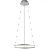 JUST LIGHT RITUS LED Pendelleuchte Warmweiss Dimmbar 20W aluminium 15393-95