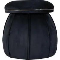 Underbar | Hocker Corin grau Baumwolle 56x55x56 cm | NADUVI