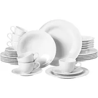 Seltmann 4052212090993, 6 Person(en), Porzellan, Weiß, 22,5 cm, 30 Stück(e)