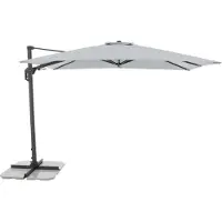 Doppler "Ampelschirm Active Pendel Green Edition 310x210cm hellgrau 827"