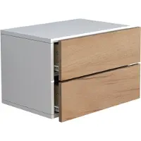 Hioshop Holz Wandschublade Nachtschrank Wandboard Schublade Konsole Nachttisch Usal L 45 cm