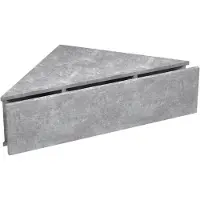 Hioshop Holz Wandschublade Nachtschrank Wandboard Eckregal Schublade Konsole Nachttisch Usal S
