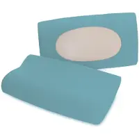 Schlafgut Kissenbezug "Pure flexibler Kissenbezug für Nackenstützkissen", (1 St.), Bio-Baumwolle mit Elasthan, mit Gummizug, bügelfrei