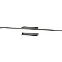 Schöner Wohnen Kollektion Wandleuchte , schwarz , Maße (cm): B: 60 H: 7 T: 6.5