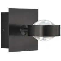 Schöner Wohnen Kollektion Wandleuchte , schwarz , Maße (cm): B: 12 H: 16,5 T: 12.0