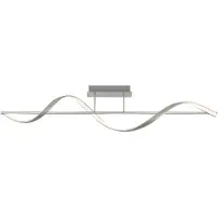 Paul Neuhaus Deckenleuchte Q-SWING LBH 121x18x23.50 cm grau Deckenlampe