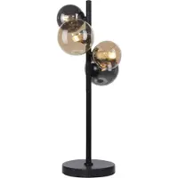 Paul Neuhaus Schwarze Tischlampe Popsicle Design