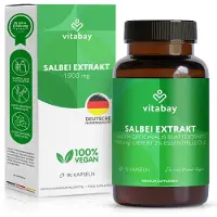 Vitabay Salbei Extrakt 1900 mg Salvia officinalis veg.Kps. 90 St Kapseln