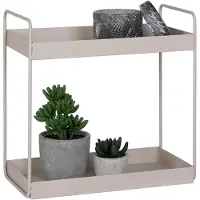House Nordic | Rack Rabo Grau Stahl 15x30x31 cm | NADUVI