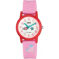 Q&Q Kinderuhr mit Silikonarmband, 10 Bar wasserdicht