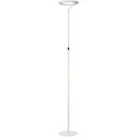 Lucide LED Deckenfluter Celeste, dimmbar, weiß / opal, für Wohn- / Esszimmer, Metall, Modern, LED Stehlampe