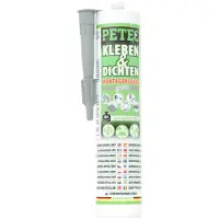 Petec Kleben & Dichten Montagekleber in Grau 290 ml (48,24 &euro; pro 1 l)
