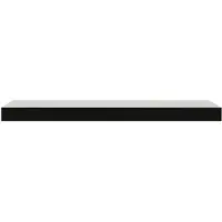 Die Möbelfundgrube Wandboard Schwarz hochglanz 60 cm - SHELVY