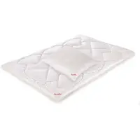 Paradies Betten-Set LAURA BIO BL 135x200 cm weiß