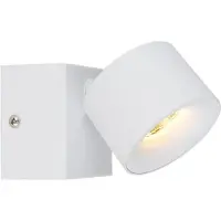 Globo LIGHTING LED Wandstrahler "RAE", weiß (weiß matt), 1, 1 Stk., Leuchten, Wandspot, Flur, Wohnzimmer, Arbeitszimmer, LED Wandstrahler