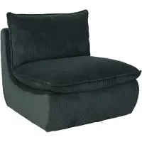 Hela Tische, Relax-Sessel Rhodos, Bezug Cordstoff Grün, gepolstertes Gestell, breite Sitzfläche, aufgesetztes Kissen, ca.180kg belastbar