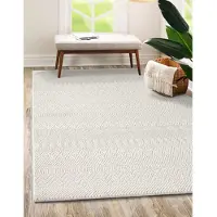 The Carpet Teppich "Lima" rechteckig 12 mm Höhe Designer Teppich Flor 1 recyceltem Polyester waschbar