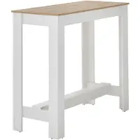 OTTO "Modesto Küchentisch, Bistrotisch, Stehtisch Küche, BxHxT 115x103x50 cm" Grozügige Fläche, Stabiler Halt, Tischplatte melaminbeschichtet