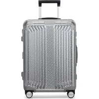 BOSS  x Samsonite Handgepäcktrolley aus silberfarbenem Aluminium 55 cm Grösse ONESI