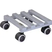 WAGNER System Pflanzenroller Wagner Creo Holz 19x19 cm TK 50 kg