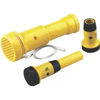 PLASTIMO Mini Trumpet Horn Gelb,Schwarz Gelb,Schwarz One Size