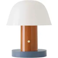 &tradition Setago JH27 Portable Tischleuchte Nude/Forest - &Tradition &Tradition, Setago JH27, dimmbar, Multicolor, für Wohnzimmer, Kunststoff, Design