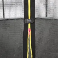 Sweeek - Trampolin Ø430cm mit Sicherheitsnetz - Grau