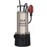 T.I.P. Tauchdruckpumpe DRAIN 6000/36, Fördermenge max. 6.000 l/h, Leistung: 950 W, Förderhöhe max. 34 m