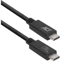 ACT USB4 40Gbps-Anschlusskabel C-Stecker - C-Stecker 0,8 Meter USB-IF- AC7451