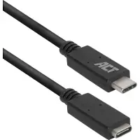 ACT USB 3.2 Gen1 Verlängerungskabel C-Stecker - C-Buchse 2 Meter AC7412