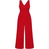 TATUUM Jumpsuit Fang T2504.075 Rot Wide Leg
