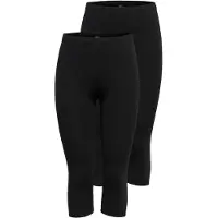 ONLY 3/4-Leggings "ONLLIVE LOVE 3/4 CS LEGGINGS 2 PACK"