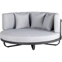HOME DELUXE Daybed Outdoor FLORIDA I Sonnenliege Liegestuhl Relaxliege Sonnenbank Outdoorbett Outdoorliege