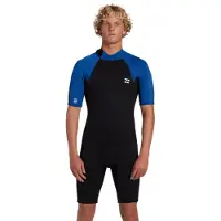 Billabong Foil 2/2 Mm Kurzarm-shorty Mit Rückenreißverschluss