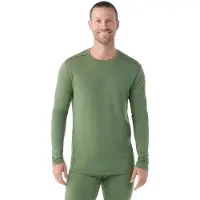 Smartwool Unterhemd Classic All-Season Merino Base Layer Long Sleeve Boxed Herren Fern Green-XXL