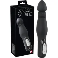 You2Toys - Analstößler Vibrator (schwarz)